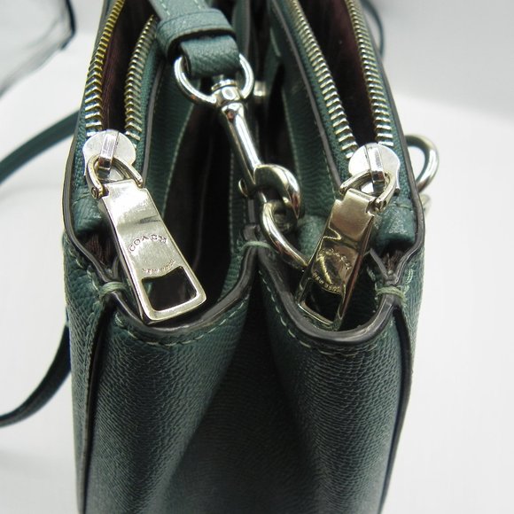 COACH MOSS GREEN SATCHEL/SHOULDER BAG NWOTS - Picture 4 of 10